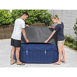 Bestway Couverture Thermique Spa - Carré pas cher