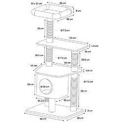 Avis FLAMINGO Arbre à chat Norma Beige