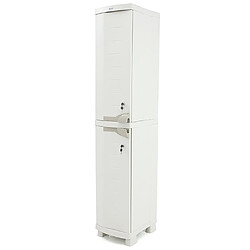 Pegane Armoire colonne - Beige
