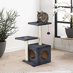 Toilinux Tolinux Arbre à chat Tom - Gris anthracite