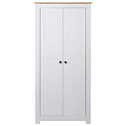 vidaXL Garde-robe - Blanc