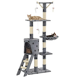 VidaXL Arbre - 138 cm - Gris