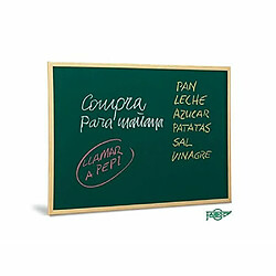 Faibo Ardoise avec Cadre en Pin Verte