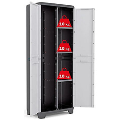 Avis KIS Armoire Linear Noir et Gris