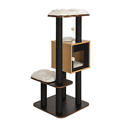 VESPER Arbre A Chat Base Haute - Noir