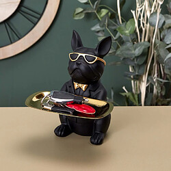Acheter The home deco factory Vide-poche bouledogue - Noir
