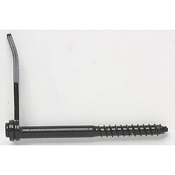 Arrêt marseillais à vis Ø 10 mm - Noir