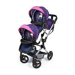 Avis Reig Poussette double pour poupées - Bleu
