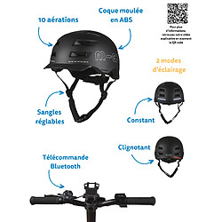 Avis Micro Casque Smart LED Noir