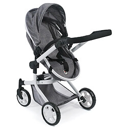 Bayer chic 2000 poussette poupée - Bleu jean pas cher