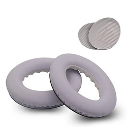 Wewoo Coussinets pour Bose QC35 - Blanc Coussinets de casque audio - pour Bose QC35 - en simili cuir - remplacements
