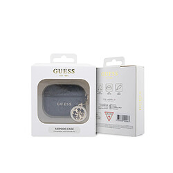 Avis Guess maroquinerie coque AirPods Pro - Noir