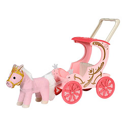 Baby annabell Little Sweet calèche et poney - Rose