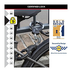 Menottes Master Lock Street Cuff® pas cher