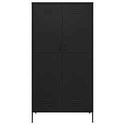 Avis VIDAXL Garde-robe - Noir