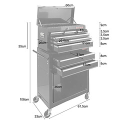 Arebos Servante à outils pas cher
