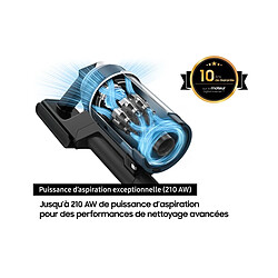 Samsung VS20C95EFTB - Sans fil - 60 min - Aspirant - 0.8 l - Noir et bleu pas cher