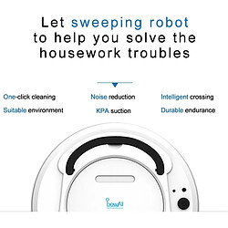 Wewoo Robot aspirateur intelligent pas cher