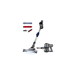 Eziclean Cyclomax R510 Flex Aspirateur balai sans fil - Écran tactile - Moteur MagnetiK - HEPA 12+ - Mini turbobrosse - Station murale - Brosse éclairée - 75 dB