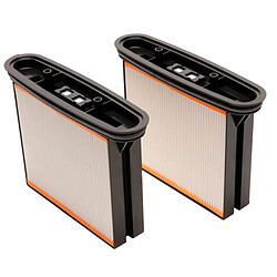 Spit AC 1600 Set de 2 Filtres Accessoires pour aspirateur - Compatible SPIT AC 1600 - Filtration efficace