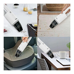 Tm electron Aspirateur à main - Blanc