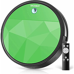 Vendos85 Aspirateur robot avec 4 modes - Vert Noir
