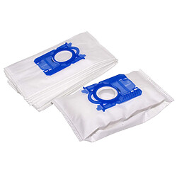 Vhbw sacs d’aspirateur Philips Mobilo Plus - Lot de 10 Sacs pour aspirateur avec sac - Microfibres non tissées - Compatibles Philips Mobilo Plus et New York City Line - Remplace S-Bag et références AEG/Electrolux