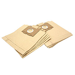 Vhbw sacs d’aspirateur compatibles Progress Diamant U4122/U4125 - 10 pièces Sacs aspirateurs - Compatibles Progress - Papier - 26x22 cm
