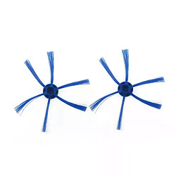 Brosses latérales pour robot aspirateur FC8796 Brosses latérales pour aspirateur robot - 6 bras - Plastique durable - Compatibles FC8796 FC8794 FC8792 - Capture cheveux et débris - Remplacement facile