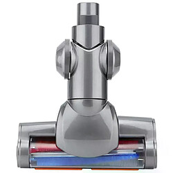 Brosse motorisée pour aspirateur Dyson DC35 Brosse d’aspirateur compatible Dyson DC35, DC34, DC31 - tête motorisée - plastique gris - remplacement facile - accessoires aspirateur