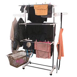 Acheter Je cherche une idee Séchoir à linge sur pied - Blanc