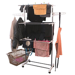 Acheter Je Cherche Une Idee JCUI Étendoir à linge vertical 3 niveaux