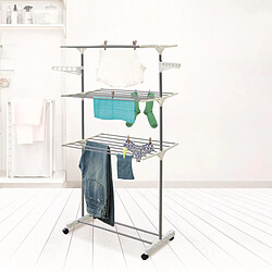 Je cherche une idee Séchoir à linge sur pied - Blanc pas cher