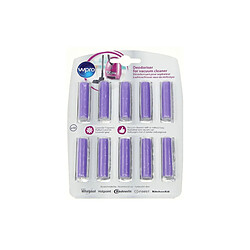 Wpro désodorisant pour aspirateur - Lavande Désodorisant pour aspirateur - Bâtonnets parfum lavande - Compatible sac et bac à poussières - Longue tenue
