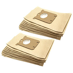 vhbw 20x Sacs Electrolux Clario Sacs en papier - Compatible Electrolux Z 7510 - 7549 Clario, Ultra One
