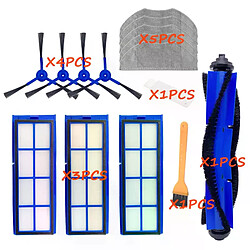 Filtre pour Eufy RoboVac L70 Tissus de filtre et brosses - Accessoires compatibles aspirateur Eufy RoboVac L70 - Matériaux haute résistance