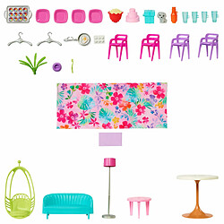 Mattel Maison de poupée Barbie Malibu - Multicolore