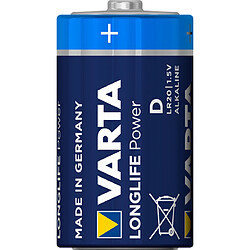 Varta batterie Longlife Power D - Bleu