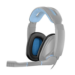 Acheter Wewoo Coussinets pour casque GSP300 - Noir