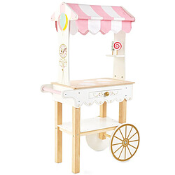 Le Toy Van - Chariot à thé et friandises - Rose/Bois naturel