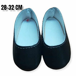 Berjuan Chaussures pour poupée - Noir