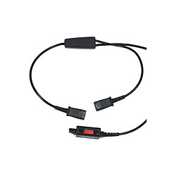 Plantronics Cordon Y double écoute