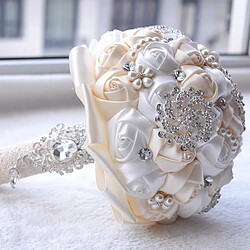 Wewoo Bouquets de Fleurs Mariée Strass