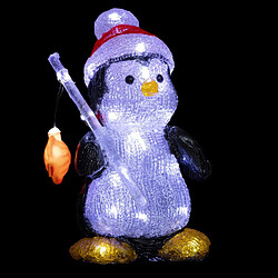 Feeric Lights And Christmas Fééric Christmas pingouin pêche 30 LED - Multicolore