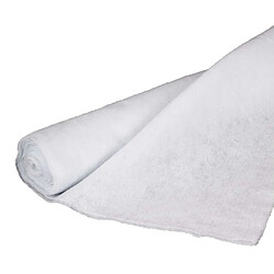 Atmosphera Tapis pour sapin de Noël rectangulaire à paillettes - L. 100 x l. 200 cm - Blanc