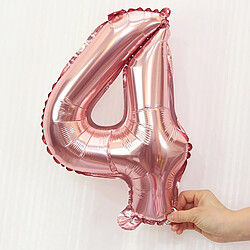 Wewoo Ballons Aluminium 5 PCS 16 pouces