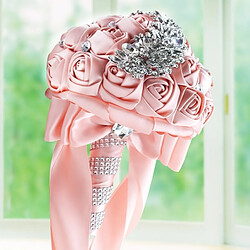 Wewoo Bouquet Mariée Strass - Doré