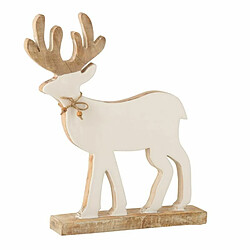 Paris Prix Statuette Déco Renne - Blanc