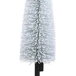 Acheter Sapin de Noël Lumineux Enneigé - 25 LED - 120 cm