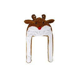 Chapeau de Noël Oreilles de Renne Naturel